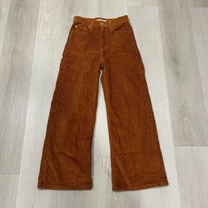 Burnt orange Levi corduroys